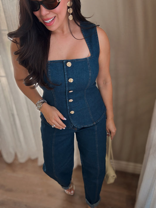 *BACK IN STOCK* Valentina Denim Pants