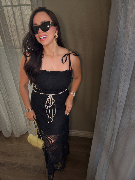 *PRE ORDER* Lace Affair Set *BLACK*