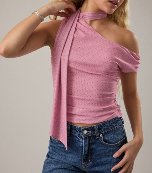 *BACK IN STOCK! Georgina Asymmetrical Top