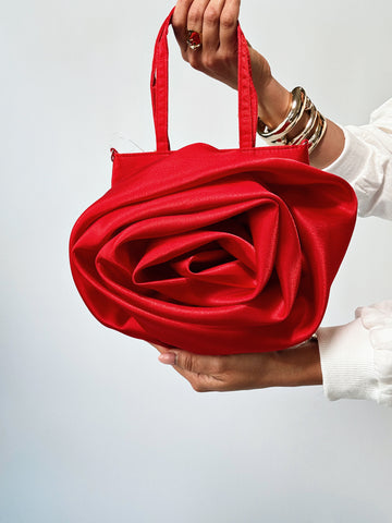Red Rose Crossbody Bag