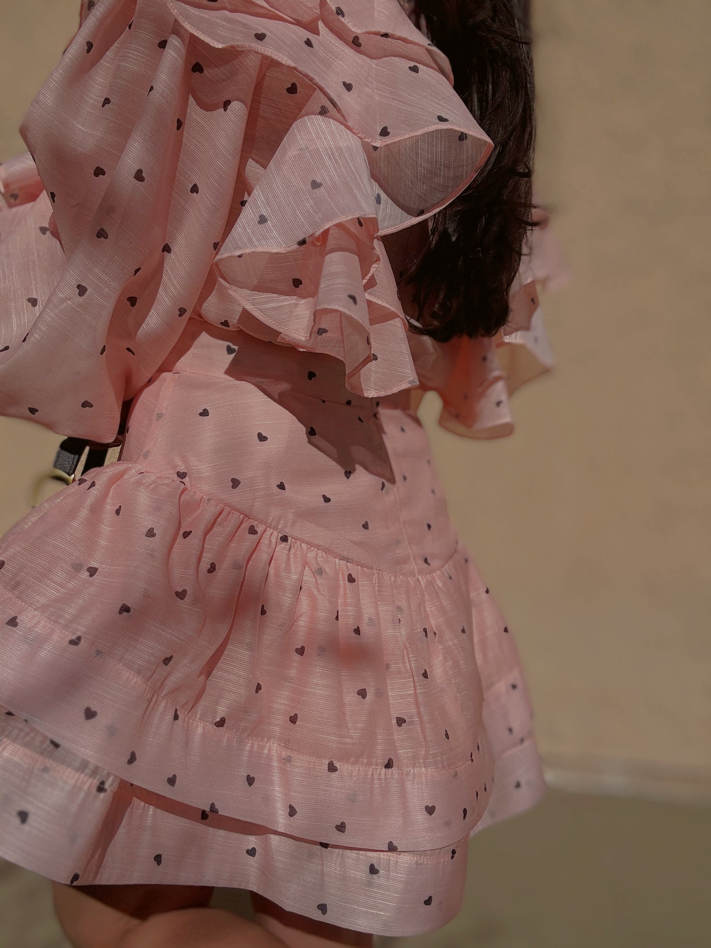 Caterina Blush Skirt