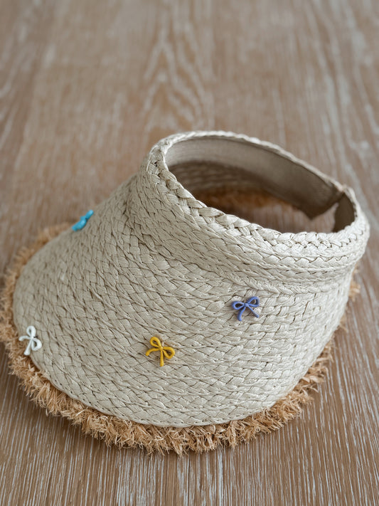 Summer Straw Visor