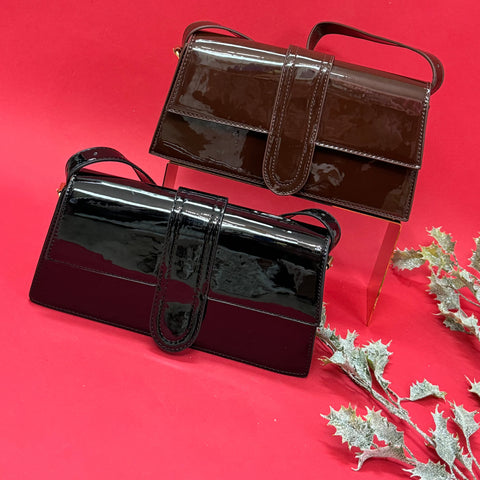 Enamel Shoulder Bag