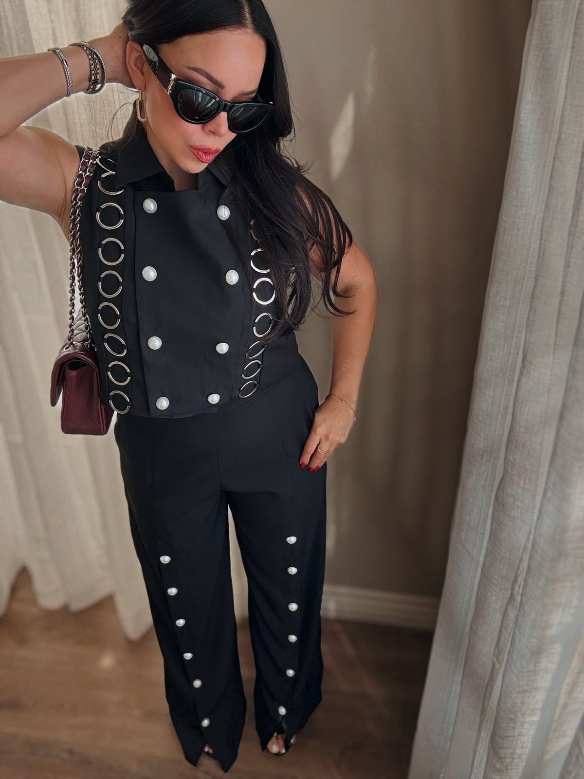 Juliette Pearl Set *Black*