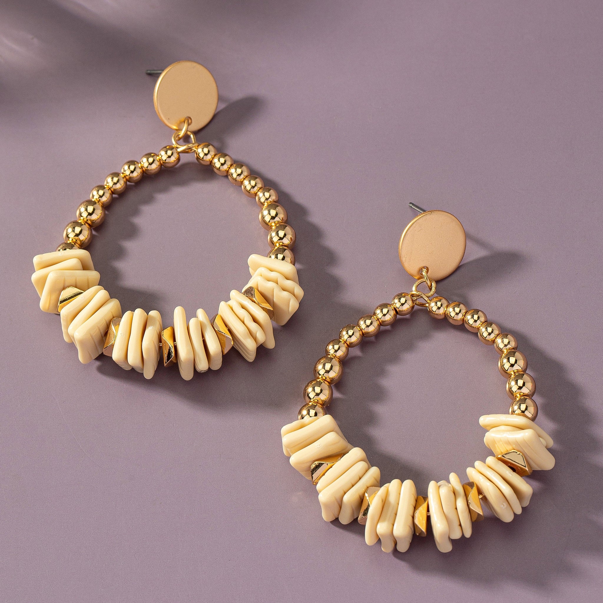 Marble Earrings