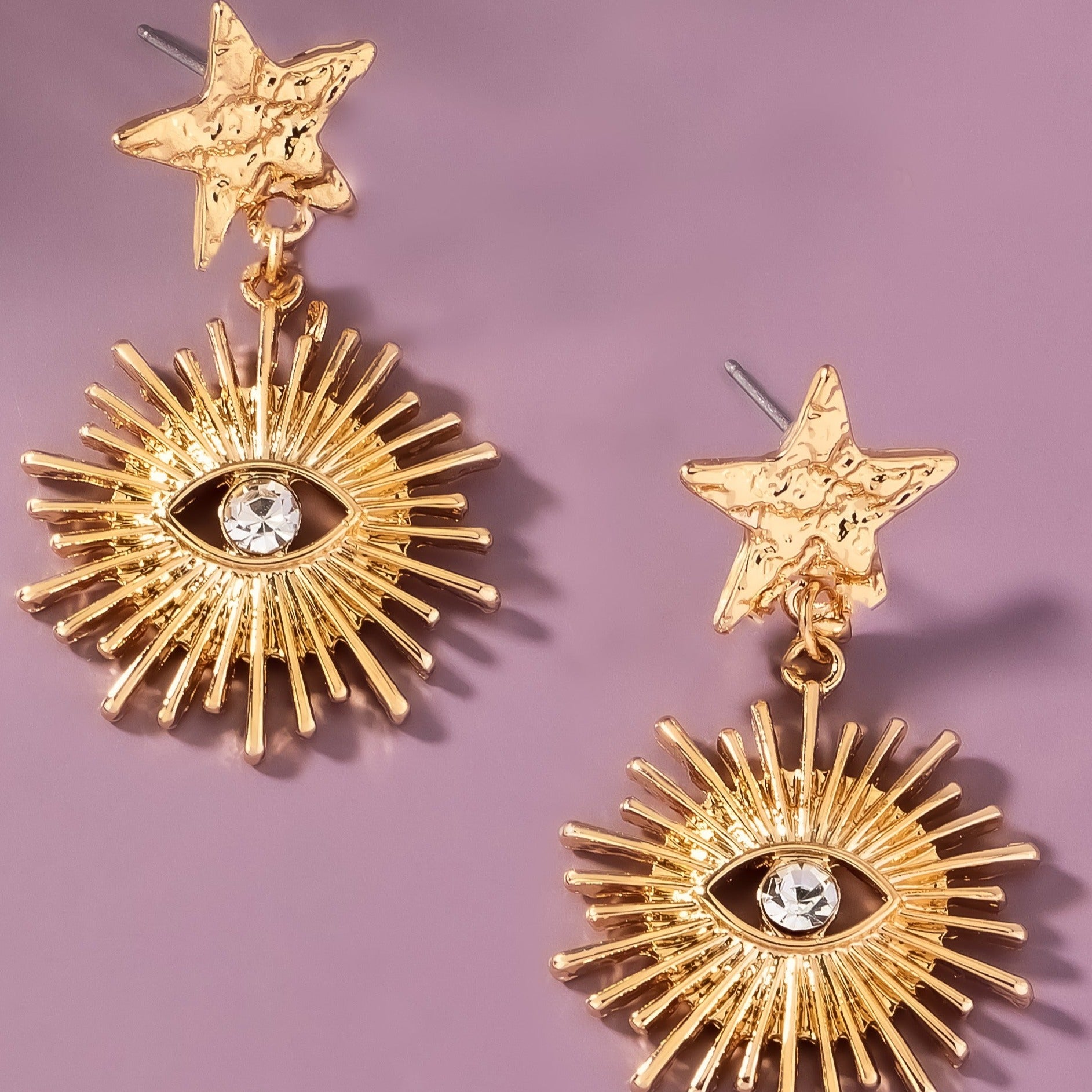 Eye Sun Earrings