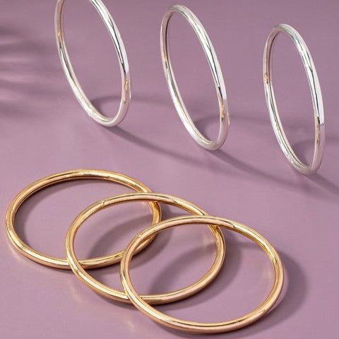 Bangle bracelet set