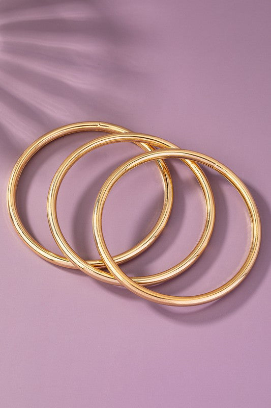 Bangle bracelet set