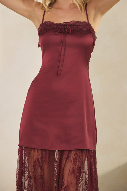 Lola Lace Slip Dress