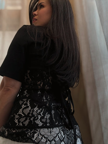 Midnight Lace Top