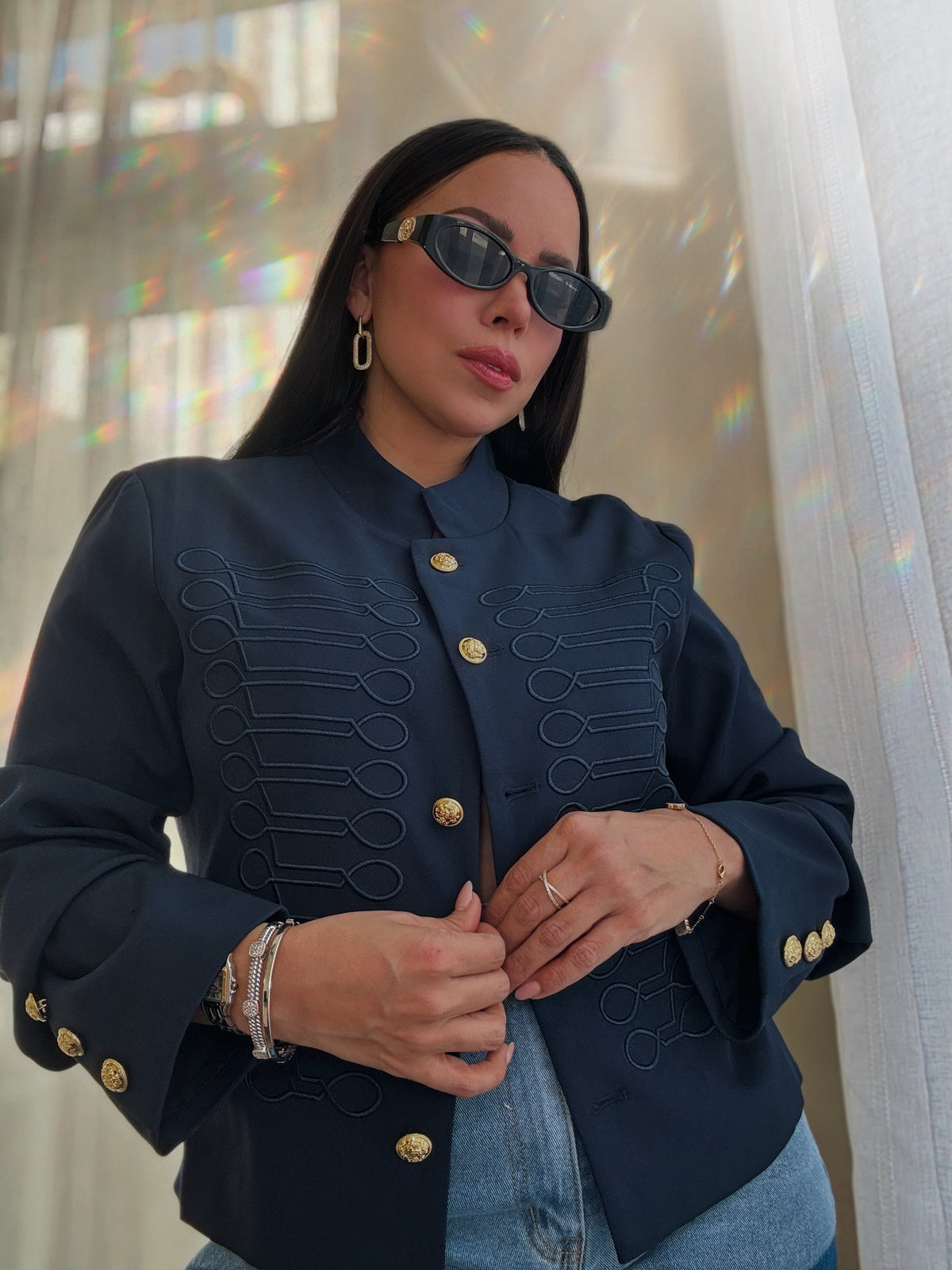 Josephine Jacket *NAVY*