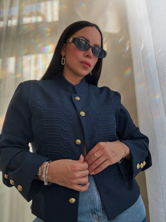 Josephine Jacket *NAVY*