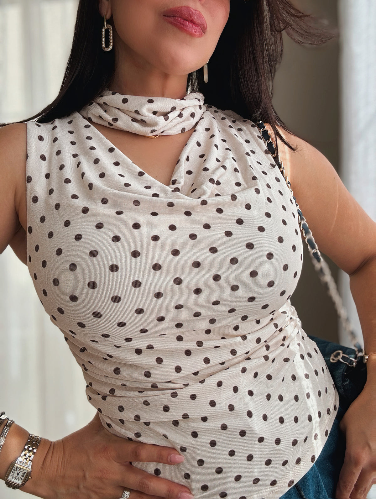 Amèlie Scarf Top