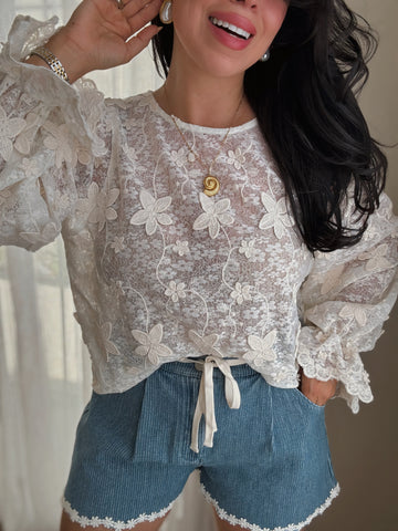 *RESTOCK Alert*  Daisy Lace Top
