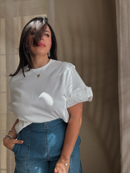 *BACK IN STOCK* Rosette Bloom Top