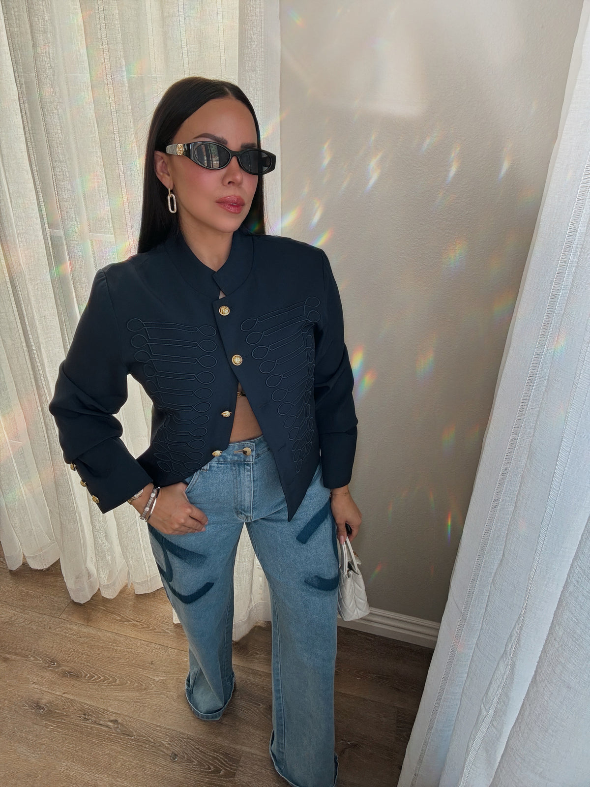 Coco Contrast Denim Jean