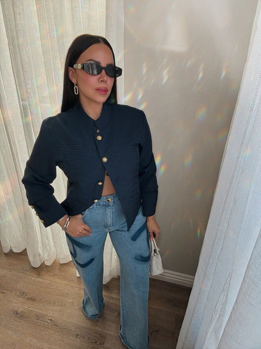 Coco Contrast Denim Jean
