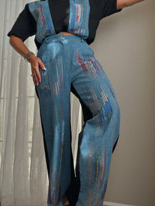 *RESTOCK Galaxy Denim Set
