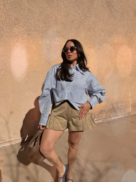 Micaela Shorts *Taupe - Last Medium*
