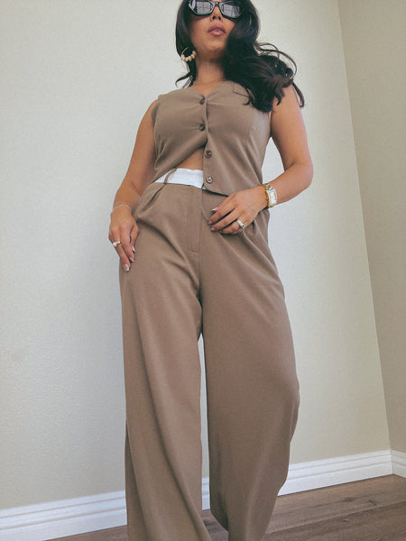 Favorite Pants *TAN OLIVE*