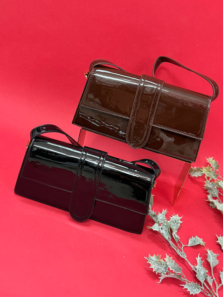 Enamel Shoulder Bag