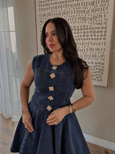 *BACK IN STOCK* Jenna Denim Dress