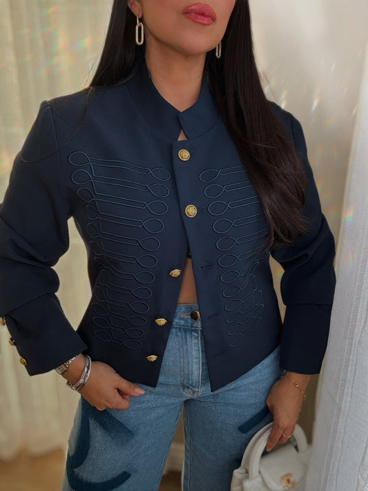Josephine Jacket *NAVY*
