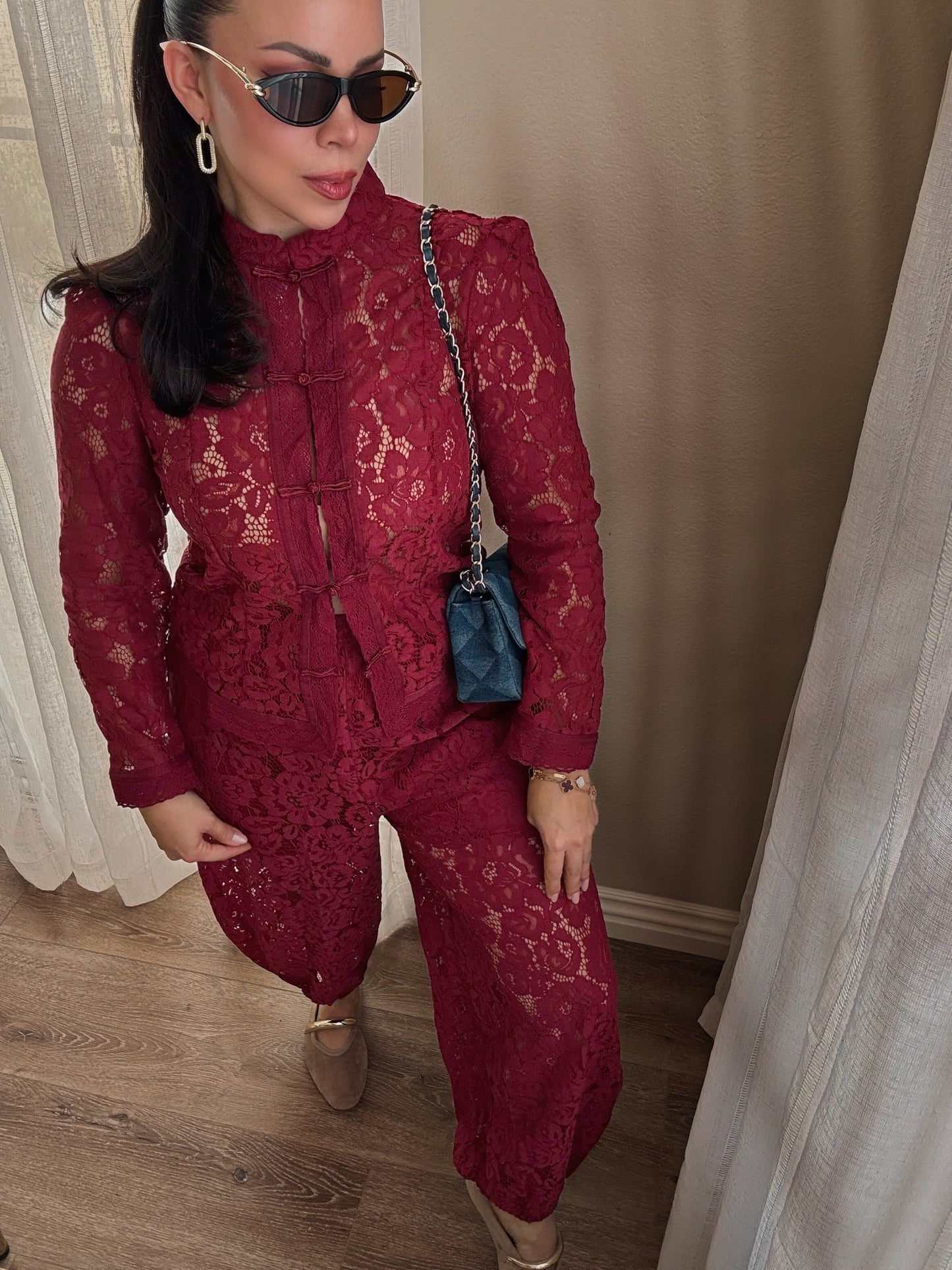 Imperial Burgundy Set