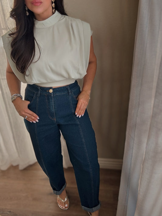 *BACK IN STOCK* Valentina Denim Pants