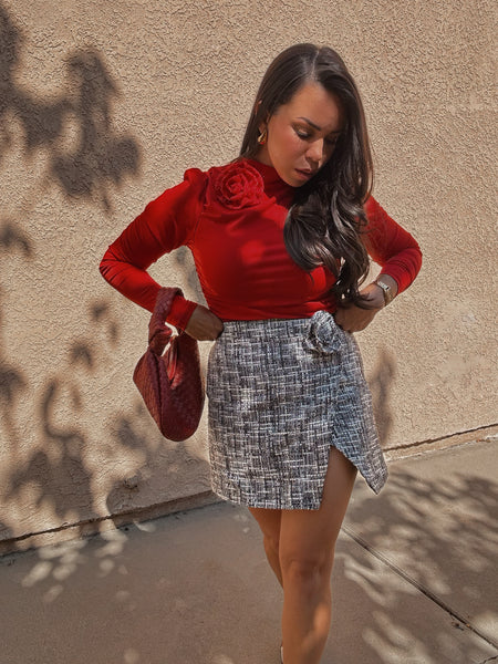 Royce Tweed Skirt