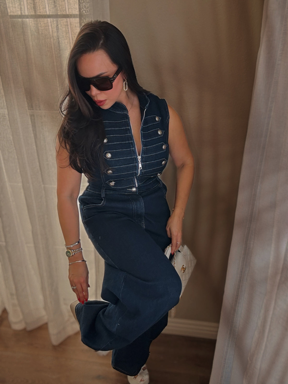 Regent Denim Jumpsuit