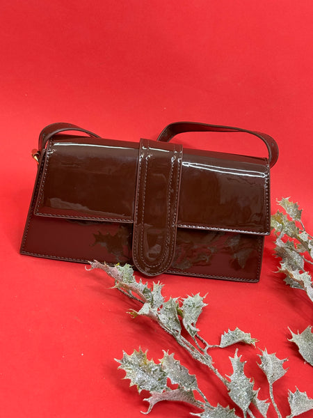 Enamel Shoulder Bag