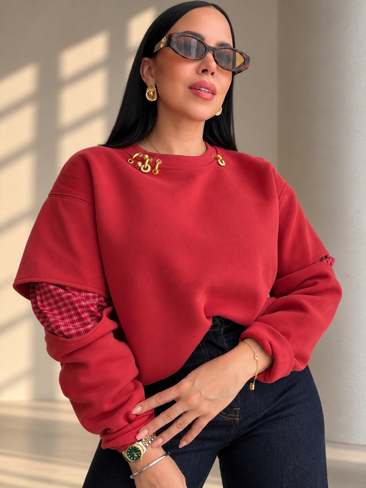 Gemma Sweater *Red*