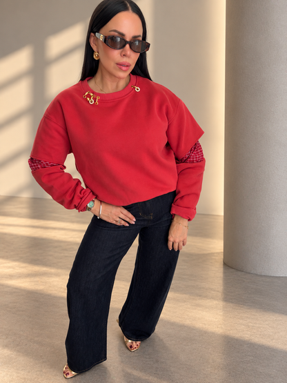 Gemma Sweater *Red*