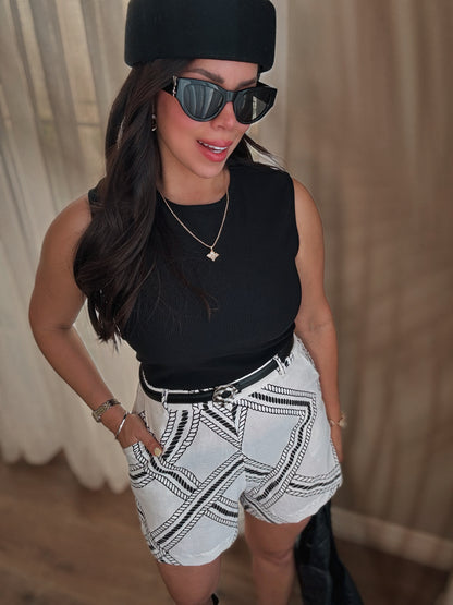 Riviera Contrast Romper