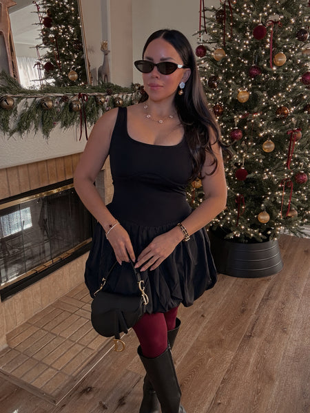 *BACK IN STCOK* Gemma Black Dress