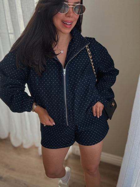 *RESTOCK* Valeria Denim Dots Set *2pcs