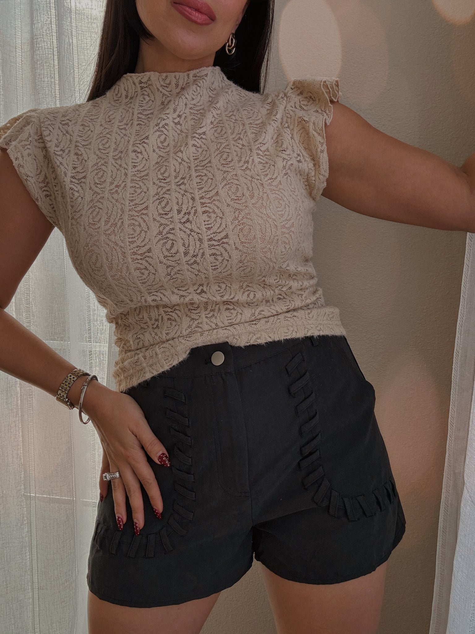 Pauline Black Shorts