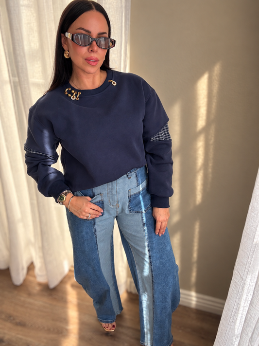 Gemma Sweater *Navy*