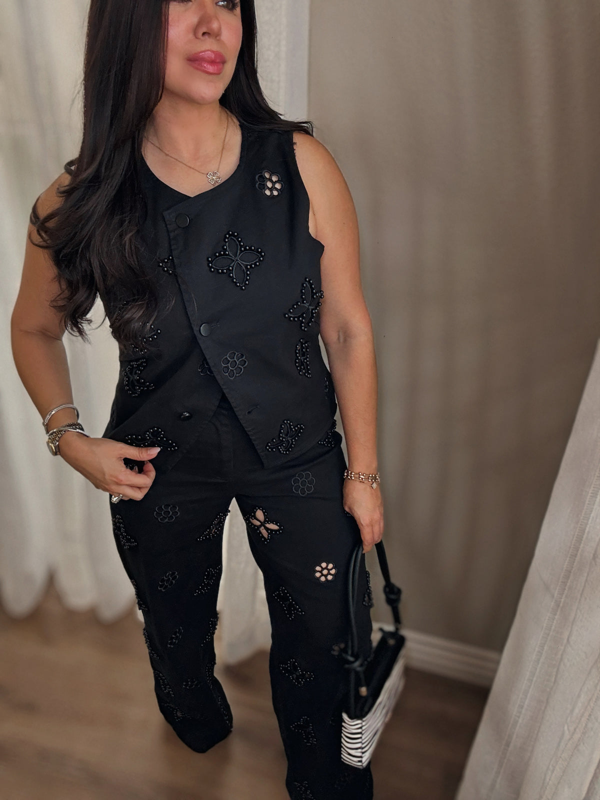 Onyx Denim Set