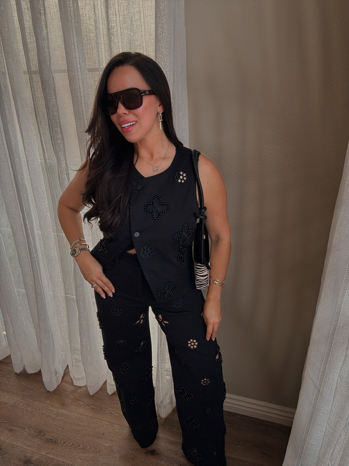 Onyx Denim Set