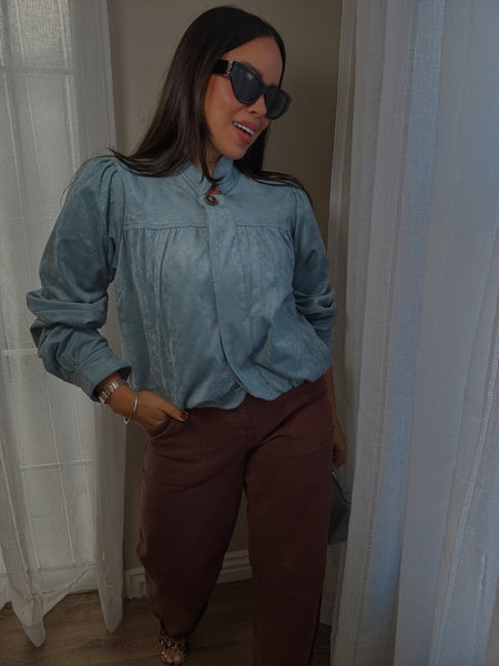 *BACK IN-STOCK* Isabelle Suede Jacket