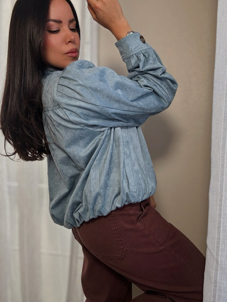 *BACK IN-STOCK* Isabelle Suede Jacket