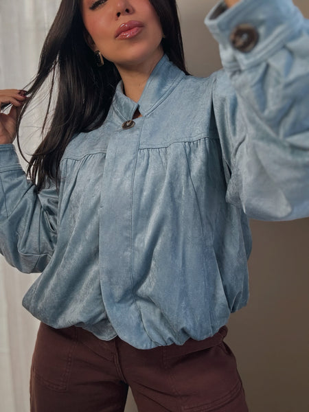 *BACK IN-STOCK* Isabelle Suede Jacket