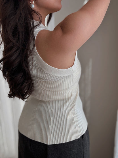 Luxe Contour Mock Neck Top