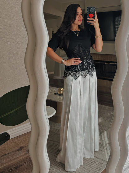 *Last LARGE* Elodie Pinstripe Trouser