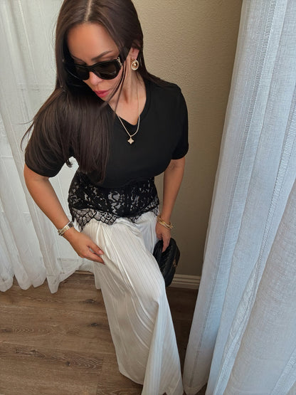 *Last LARGE* Elodie Pinstripe Trouser