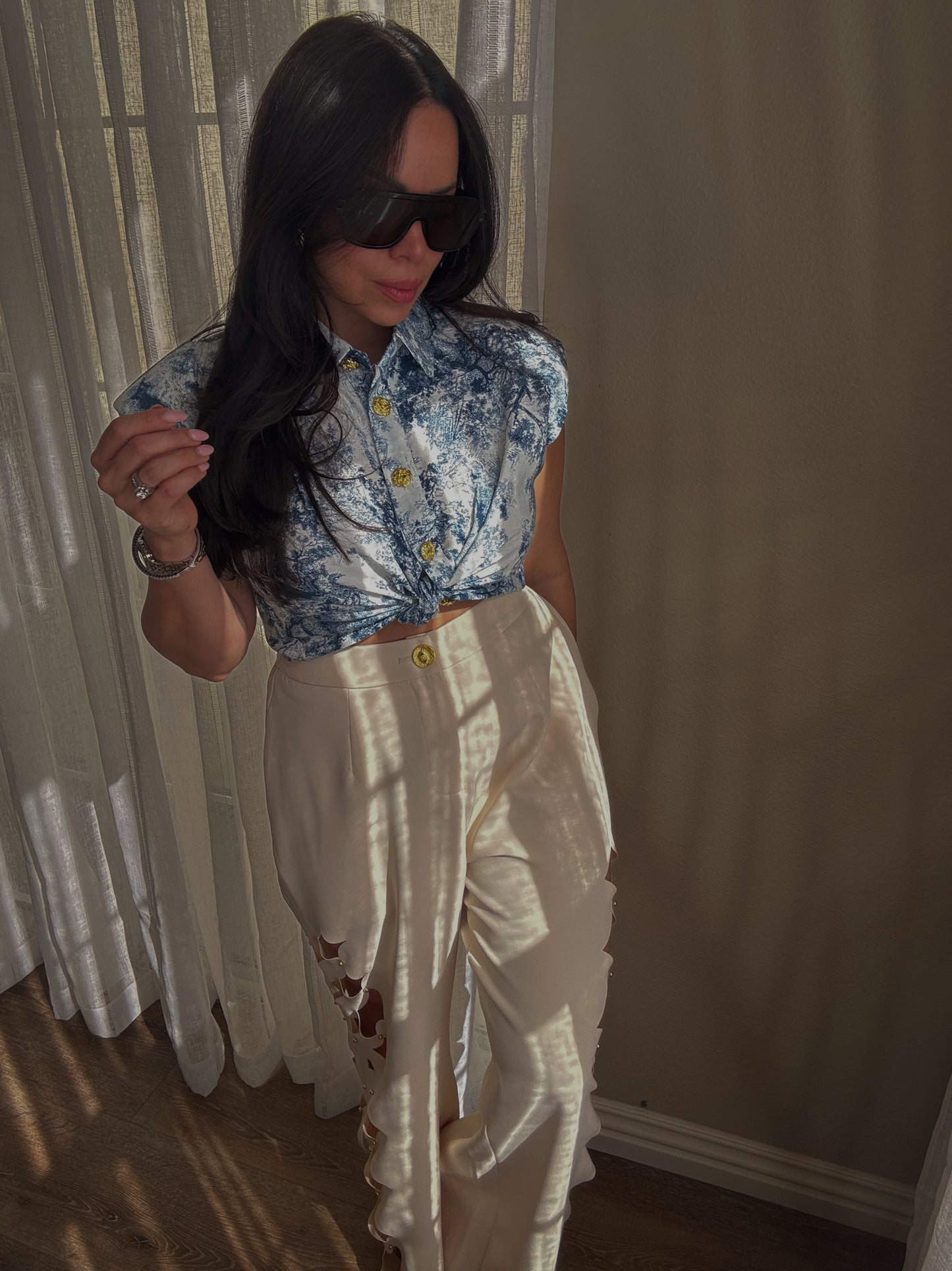 *BACK IN STOCK* Portofino Cutout Pants