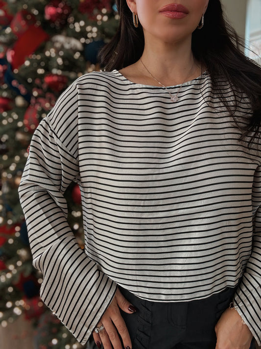 Charlene Stripes Top