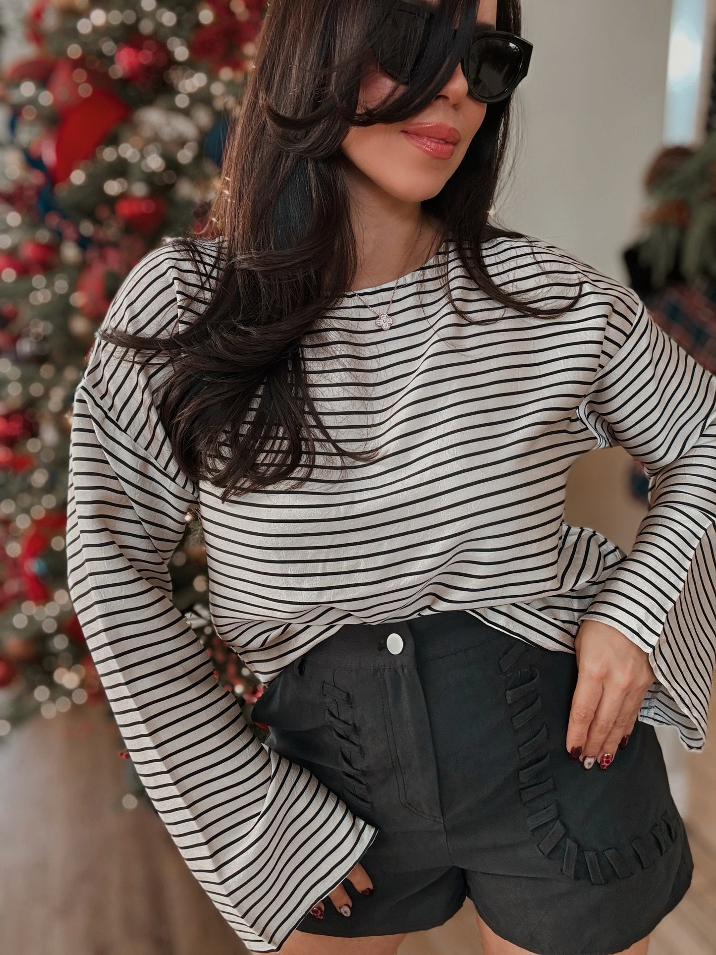 Charlene Stripes Top